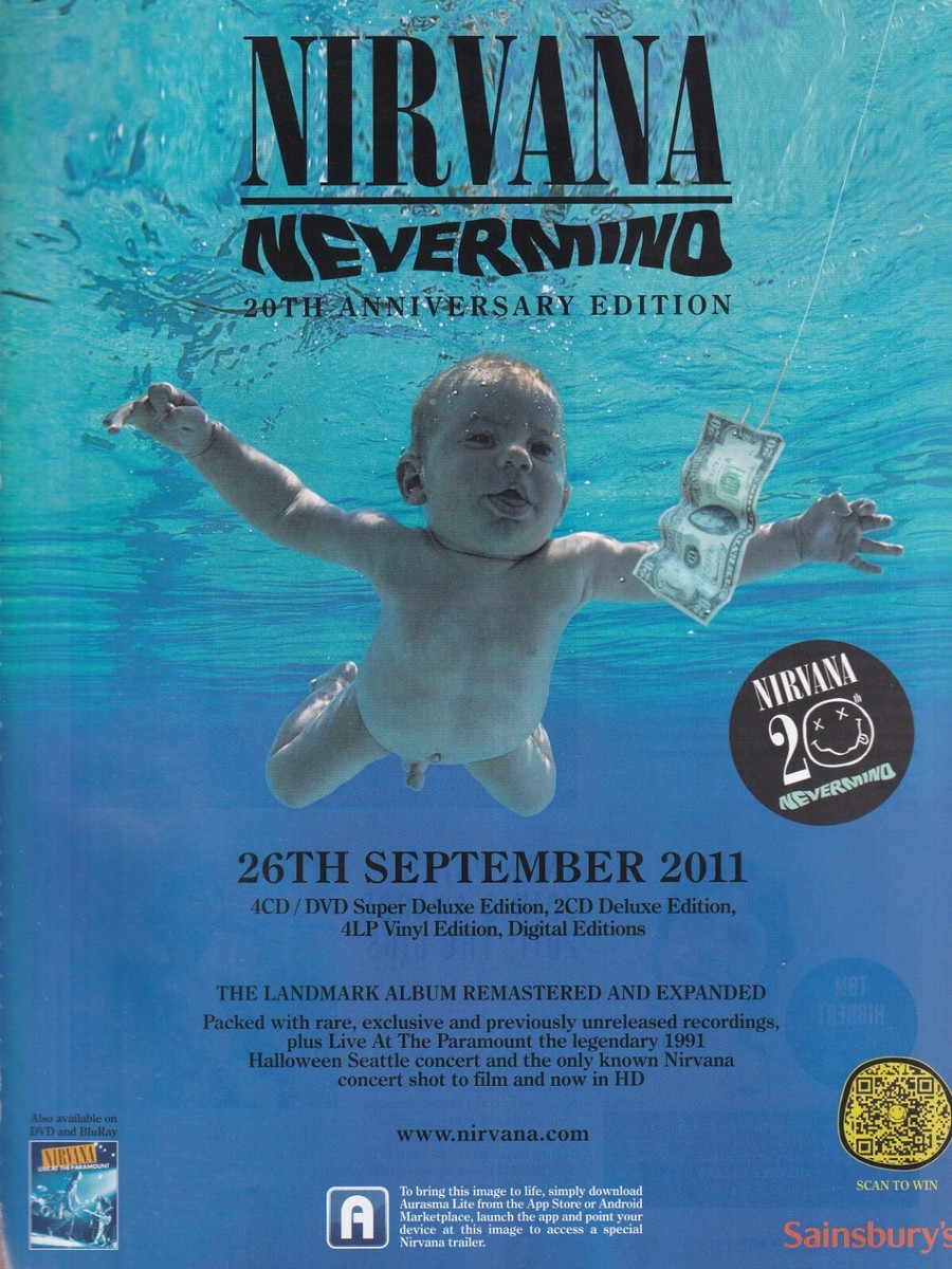 Nirvana Nevermind 20th Anniversary