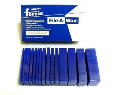 Carving Wax Slices Ferris 1# Assortment Blue Wax Design Carve Jewelry Models
