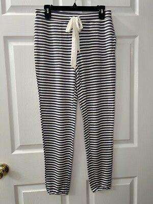 NWT Soma WKND Sunday Stripe Pajama Lounge Pants Women's