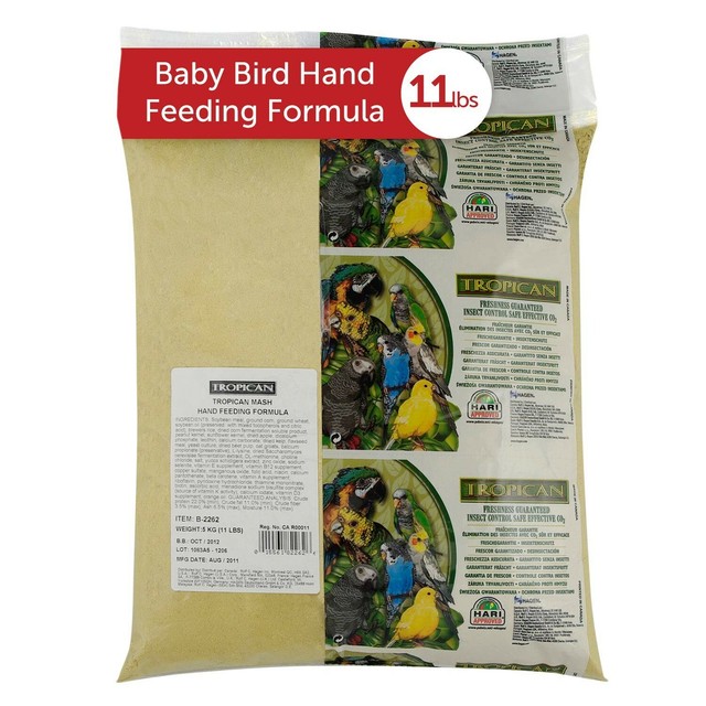 Tropican Breeding Baby Birds Mash 11pound Food Treats Bird Supplies Pet for sale online eBay