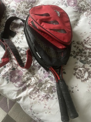 Speedminton S100 Set Speed Badmintonschläger Ball Windring Leuchtstab Tasche x 2 Sets