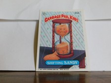 GARBAGE PAIL KIDS SERIES 8 1987 SHIFTING SANDY