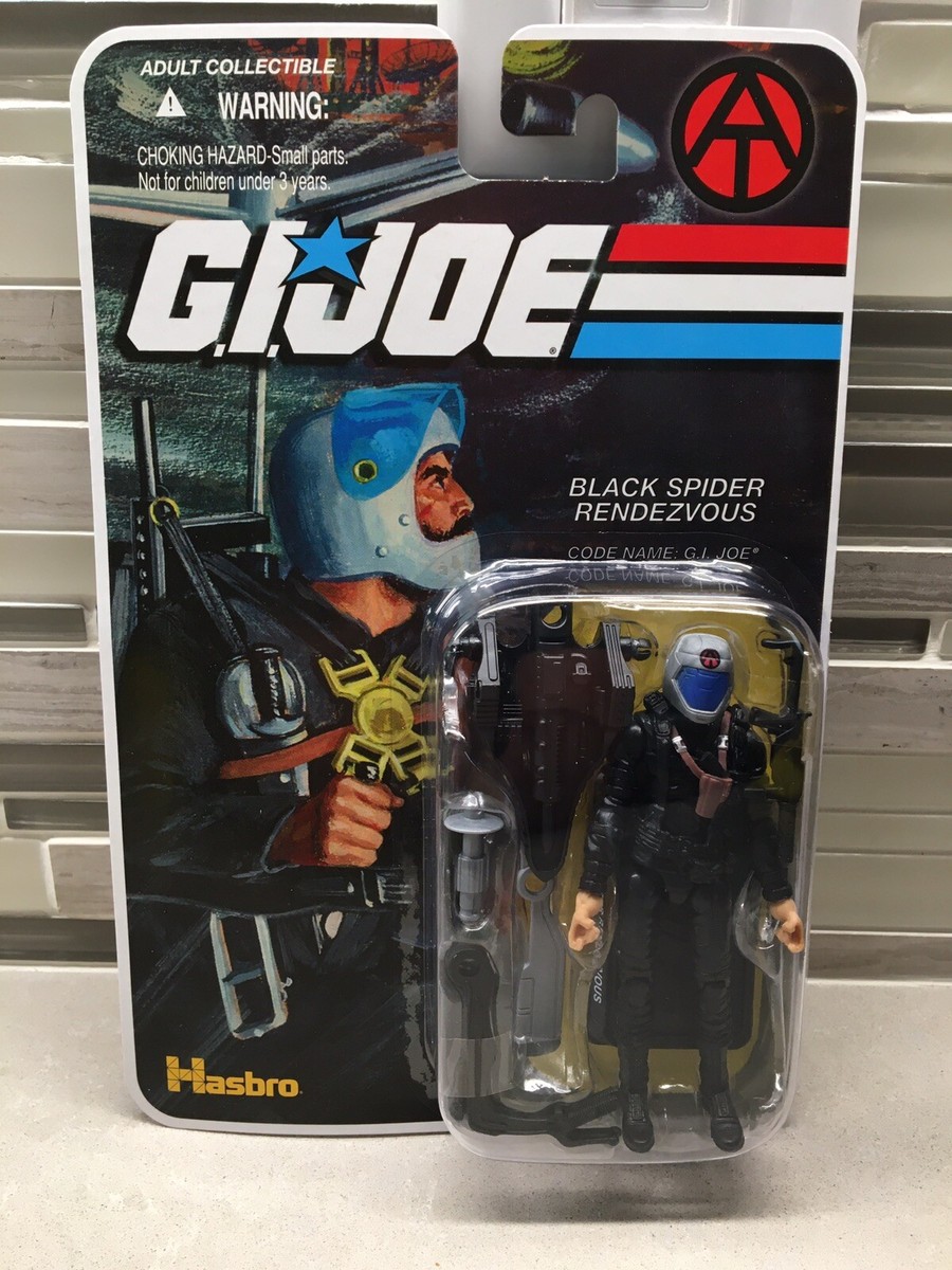 GIジョー ブラックスパイダーランデヴー レア　GIジョー G.I. Joe Black Spider Rendezvous Exclusive Action Figure 2018