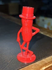 Vintage Planters Peanut Co Premium Single Red Salt / Pepper Shaker