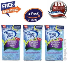 24 Counts Handy Wipes Multi-Use Reusable Towel Cleaning Cloths (Pack of 3) - New
