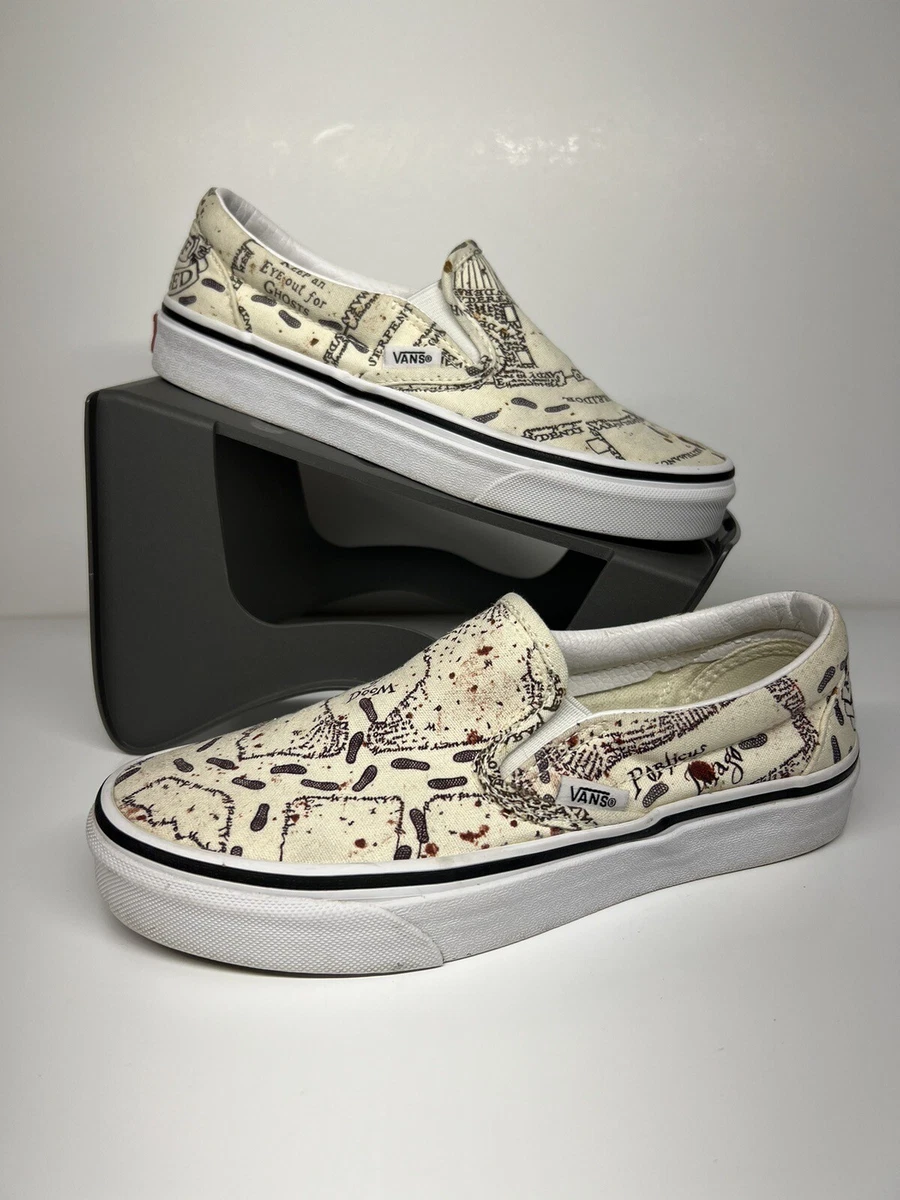 Harry Potter vans (size 7 woman's, size 5.5 mens)