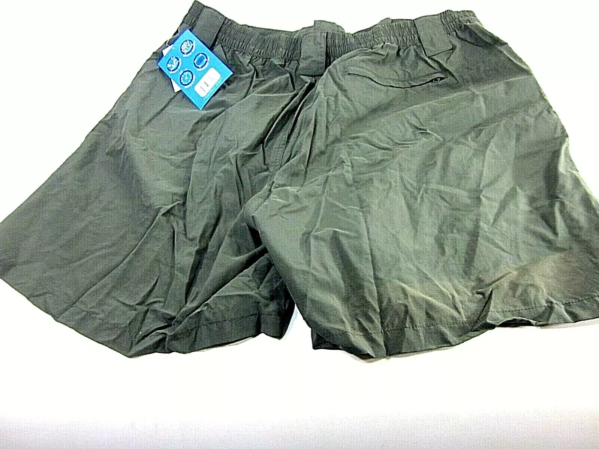 Bimini Bay Outfitters Men s Grand Cayman Green Nylon Shorts Size