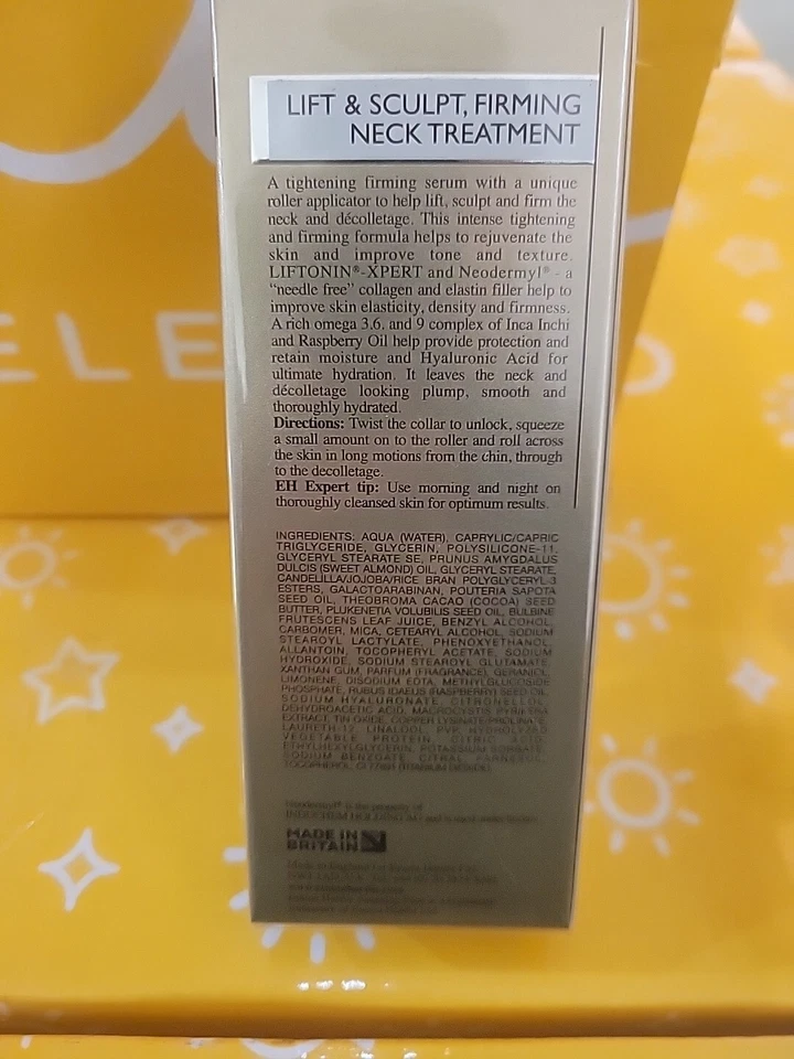 EMMA HARDIE INCREÍBLE LIFTING FACIAL Y SCULT, TRATAMIENTO REAFIRMANTE CUELLO 40 ML - NUEVO Foto 3 de 4