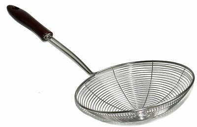 Livewell Asian Spider Stainless Steel Kitchen Strainer Skimmer, 6-Inch FSK92009