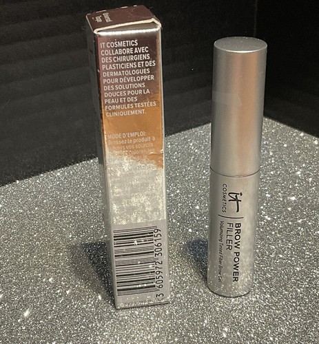 IT Cosmetics Brow Power Filler Volumizing Brow Gel ~Universal Taupe~ .14oz NIB - Picture 2 of 6