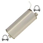 Stainless Steel Exhaust Muffler Fits: 2004-2012 Chevy Colorado Gmc Canyon