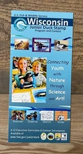 USFWS WISCONSIN Junior Duck Stamp Program Contest Information Card - LotP