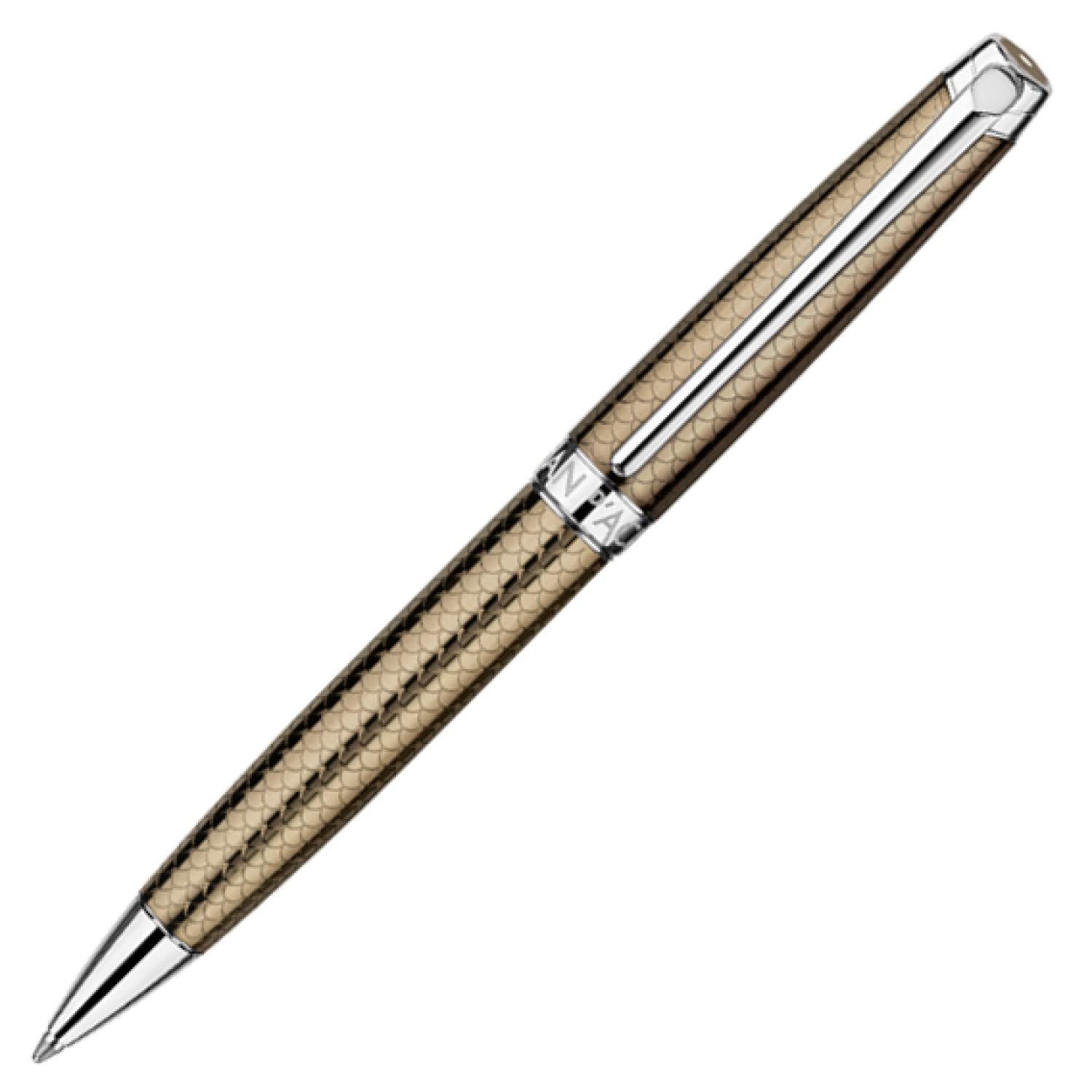 Caran D`Ache LTman: Ballpoint Pen, Caviar GuillochT, Translucent La... NUOVO