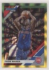 2019-20 Panini Donruss Holo Green & Yellow Laser Thon Maker #61 01wq