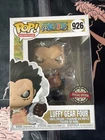 Funko Pop One Piece Luffy Gear Four #926 Chalice Special Edition Box Damage