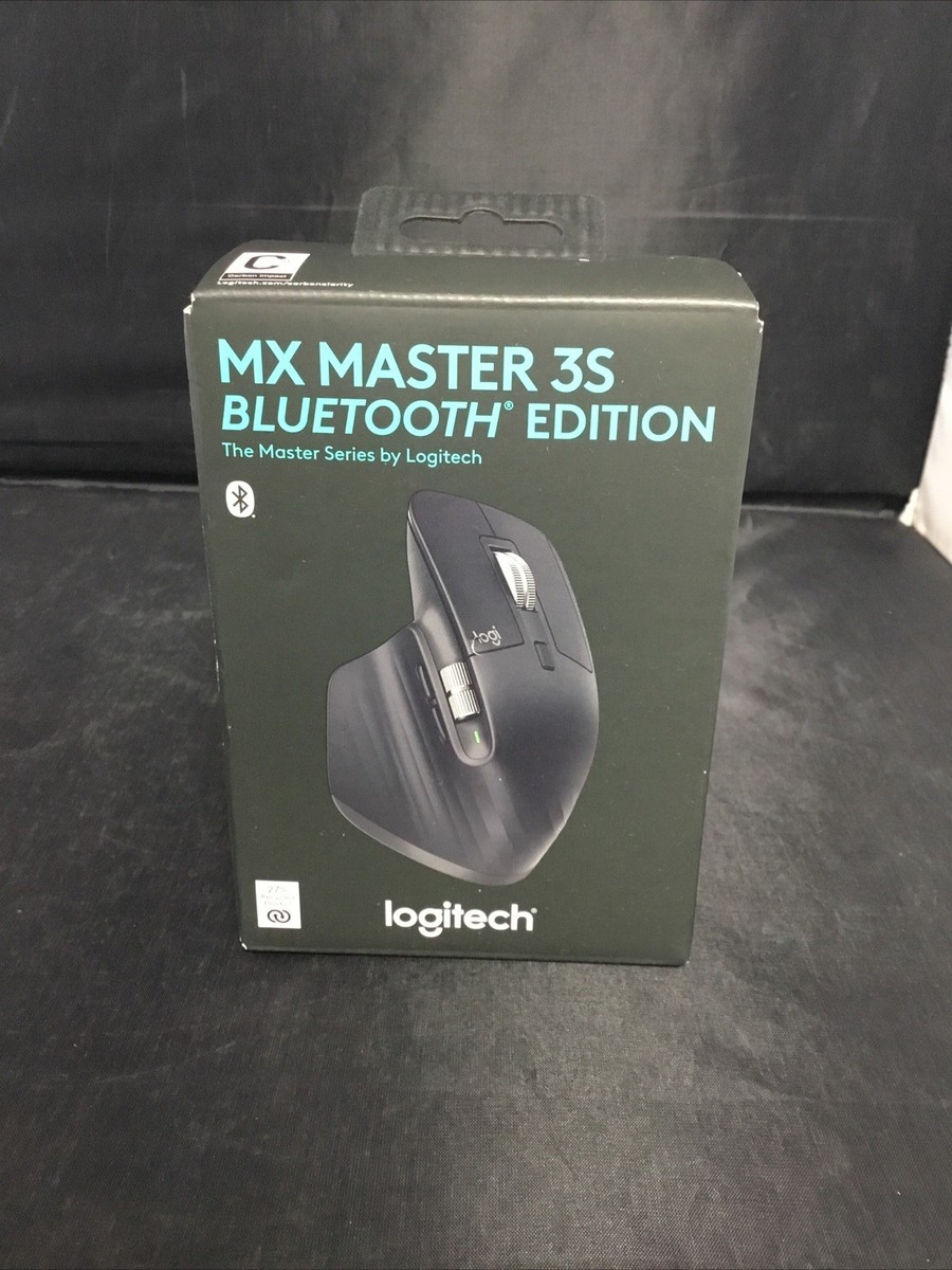 Authentic Logitech MX Master 3S BLUETOOTH EDITION - Black (910