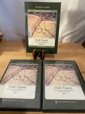 Great Courses: GREEK TRAGEDY Literature (DVD & Guidebook Set) Parts 1 & 2 Used