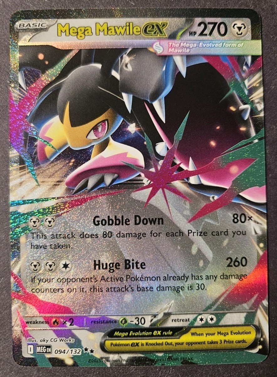 Mega Mawile Ex 094/132 Mega Evolution Pokemon TCG NM/Mint Pack