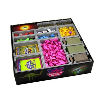 Folded Space Board Game Accessory Insert for Dinosaur Island (2019 Ed) New