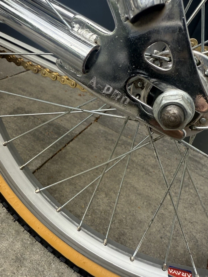 Oldschool BMX Akisu A Pro Top Zustand!!! Viele Old Shool Teile 80er Jahre - Bild 2 von 4