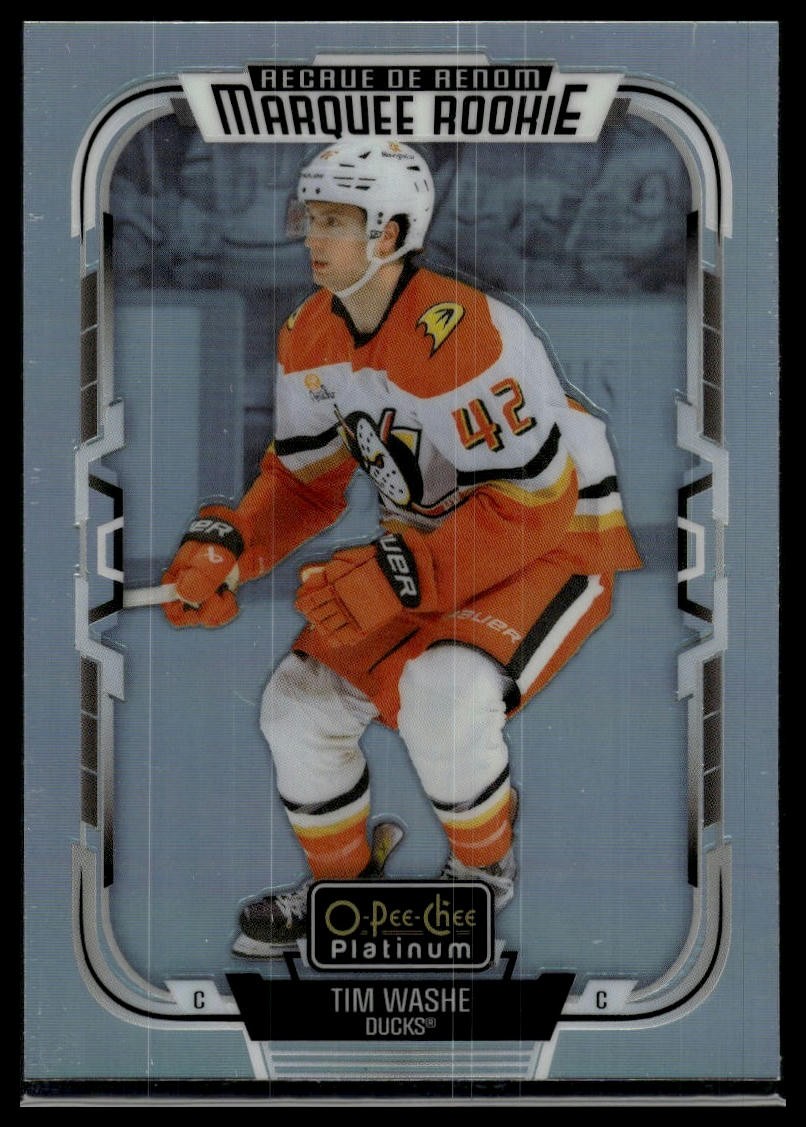 2025-26 O-Pee-Chee Platinum #201 Tim Washe Rainbow RC