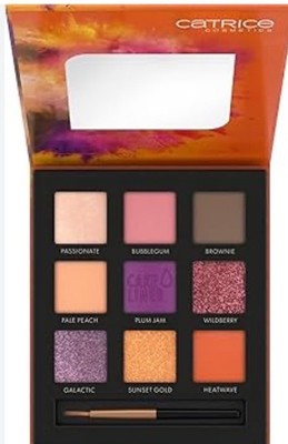 Catrice Colour Blast Eyeshadow Palette With Water Activated Cake Liner NEU OVP