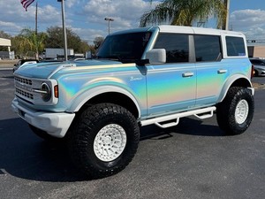 2025 Ford Bronco BAYSHORE ICE BLUE PEARL BRONCO ITALIAN LEATHER