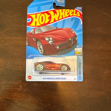Hot Wheels Alfa Romeo 8c Competizione Factory Fresh 164 Red Diecast 2013
