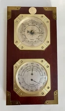 Lindon Barometer and Thermometer with Hydrometer (fc79-4/b0470)