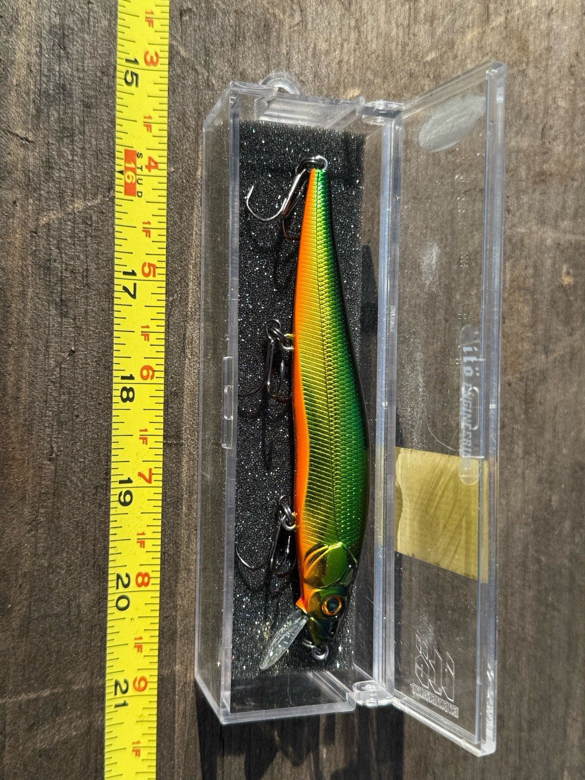 SUPER TUFF FIND “2002”Megabass ITO VISION ONETEN 110  SHAD color NOS UNKNOWN:) - Image 6