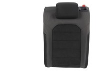 Rücksitzbank Lehne hinten links titanschwarz/quarzit VW Golf 7 R-line Artvelour/