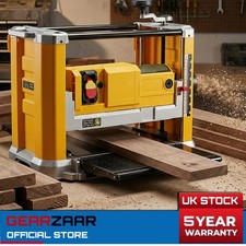 Planer Thicknesser 2000W 330mm x 160 mm Folding Table Dust Port Bench Top 230V