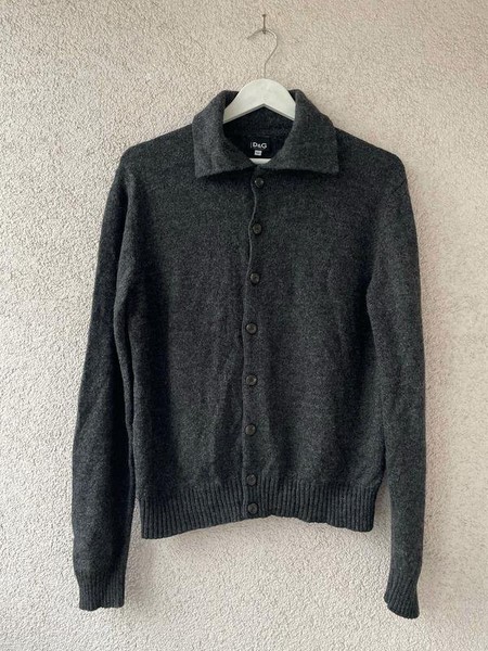 Men Dolce & Gabbana Sweater Grey Acrylic 40 /L /
