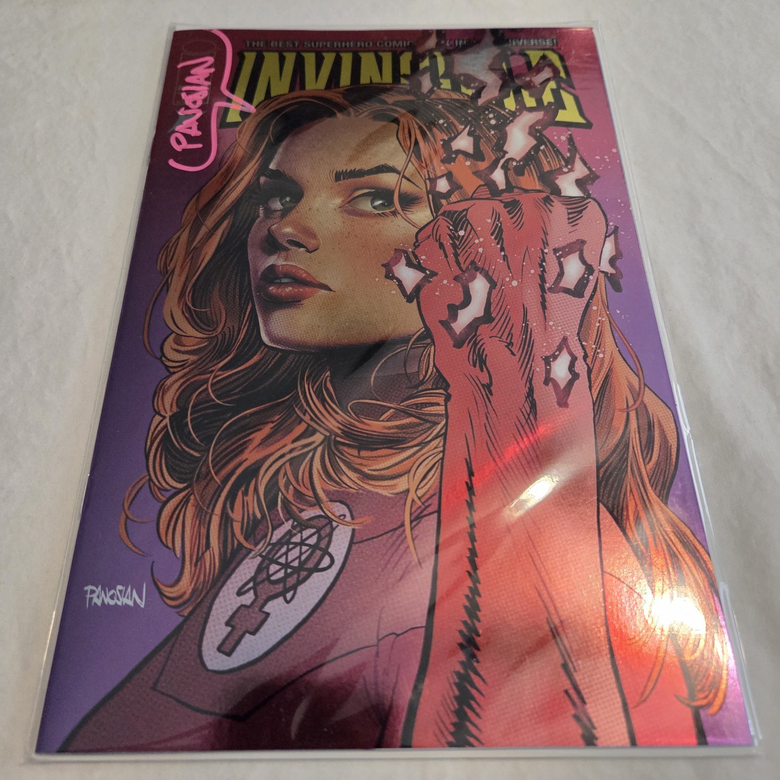 Invincible #1 C2E2 2026 Dan Panosian Exclusive Foil Variant Signed 🔥 Image