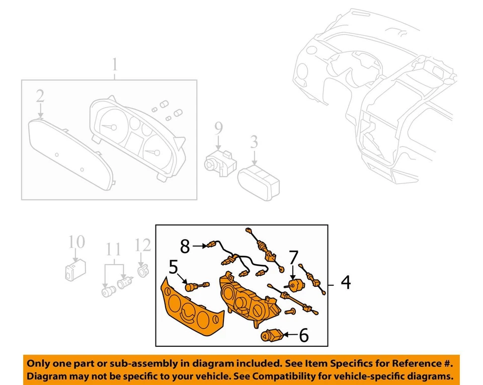 SE ADAPTA A INTERRUPTOR PONTIAC WAVE G3 2007-2010 ASM HTR y aire acondicionado progm 96650504 - nuevo oem Foto 2 de 3