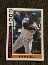 🪶2025 Topps Heritage Baseball Barry Bonds Through the Years Foil Giants #TTY-15