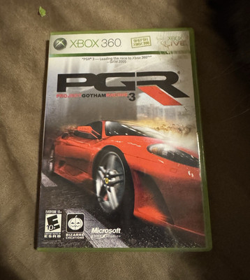 Microsoft Project Gotham Racing 3 Xbox 360 NTSC-U/C E10+ 2005 Manual