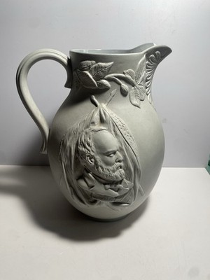 Rookwood Pottery James A. Garfield Pitcher with Eagle 1881-1882