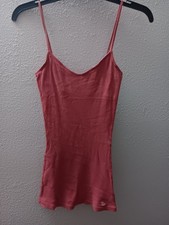 Abercrombie  Fitch Pink Spaghetti Strap Tank Top, Small