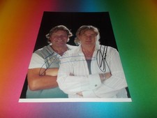 Asia John Wetton + Jeff Downes Signed Autographed 20x28 Photo In Person