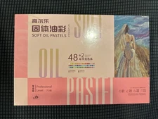 Kuelox Soft Oil Pastels 48+2 Macao Colors Professional Level Brand New Sealed