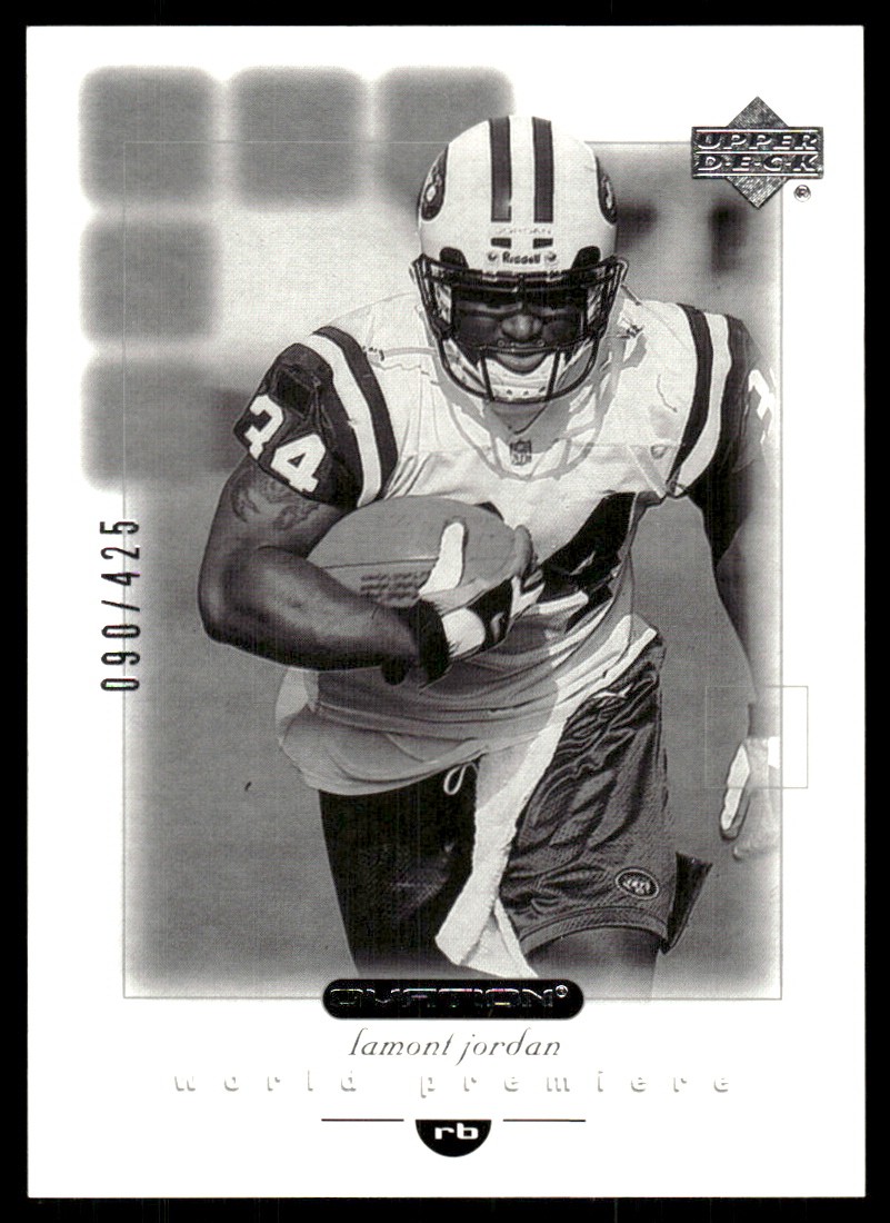LaMont Jordan Upper Deck Ovation #117 Base