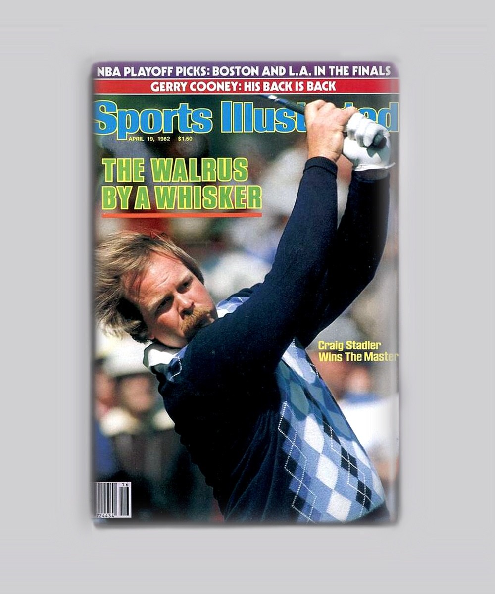 Craig Stadler Masters Golf Sports Illustrated 1982 2"x3" Fridge MAGNET