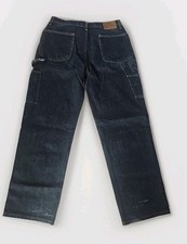 VTG Baggy Nautica Jeans Mens 34x33 Blue Denim Carpenter Skater Raver 90s Y2K USA