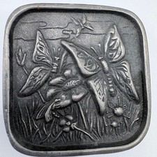 BTS Beautiful Vintage Boho Butterfly Belt Buckle