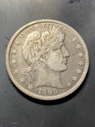 1906 -O  Barber Half Dollar XF