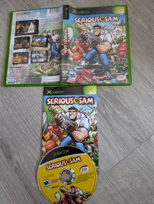 CIB, XBOX, SERIOUS SAM, complete, tested working