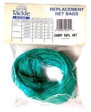 Tackle Factory 24BRP Replacement Fishing Net Hoop Diameter 15"-16" Depth 24"
