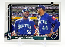 Randy Arozarena Julio Rodriguez Veteran Combos #US244 Mariners NM