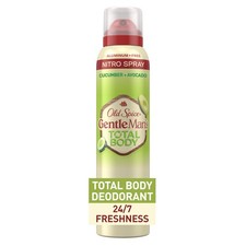 Old Spice Whole Body Deodorant Spray for Men, Aluminum Free, Cucumber  Avocado